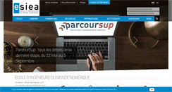 Desktop Screenshot of esiea.fr